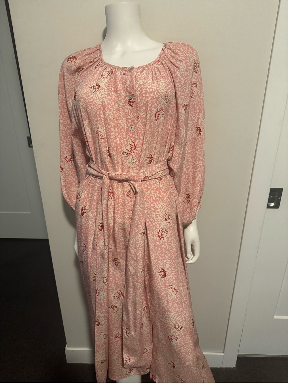 Natalie Martin Silk Maxi Dress -NEW!